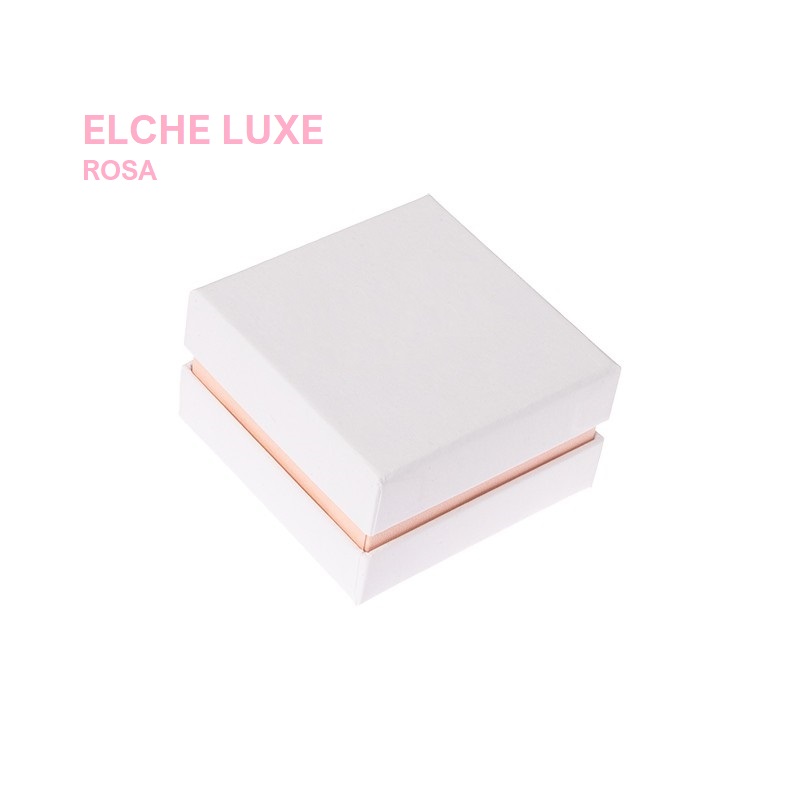 Caja Elche LUXE juego + cadena/colgante 65x65x38 mm.